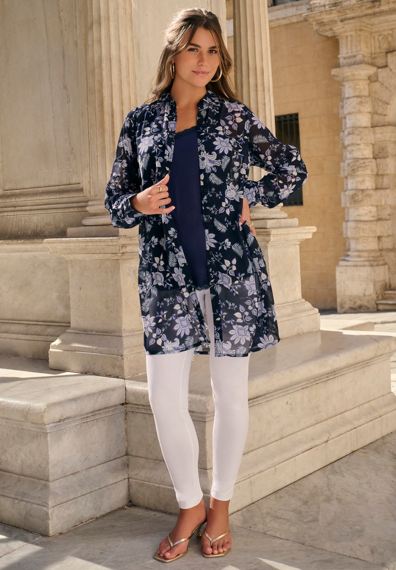 Kate Georgette Tunic image number 0