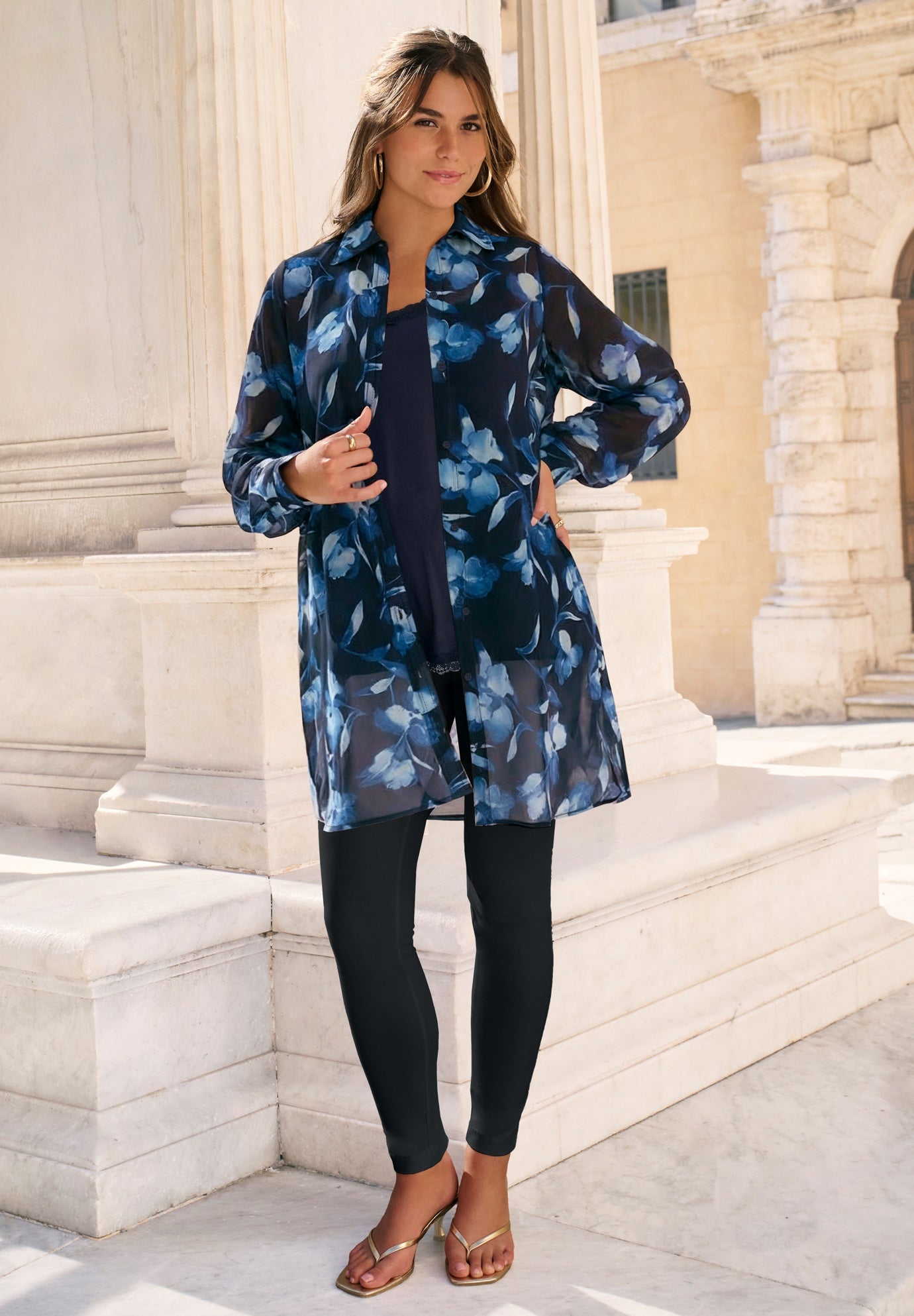 Kate Georgette Tunic image number 0