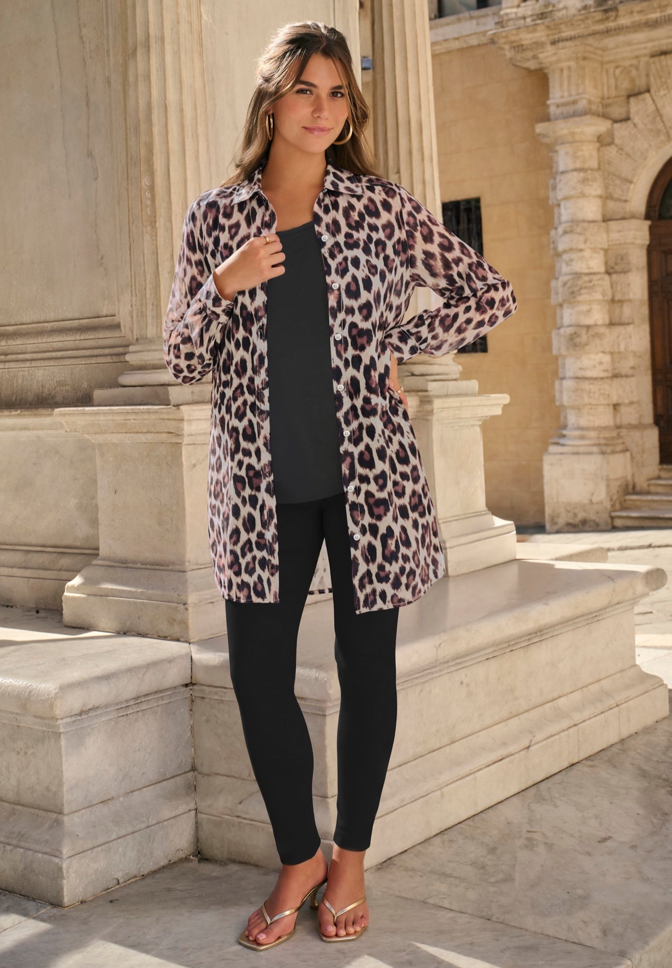 Kate Georgette Tunic image number 0