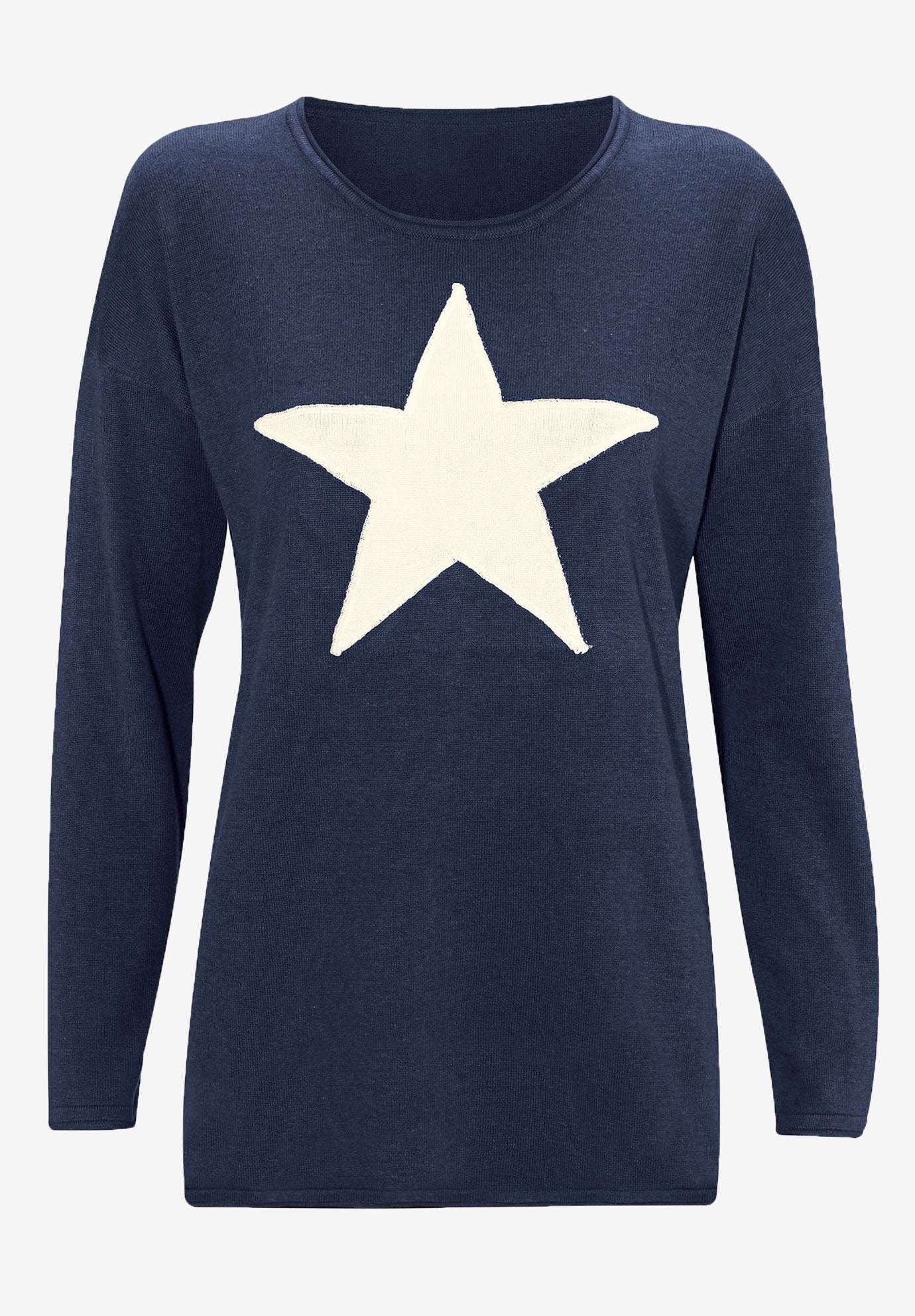 Star Applique Sweater image number 0