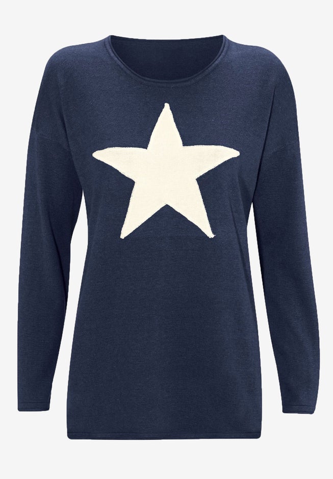 Star Applique Sweater image number 0