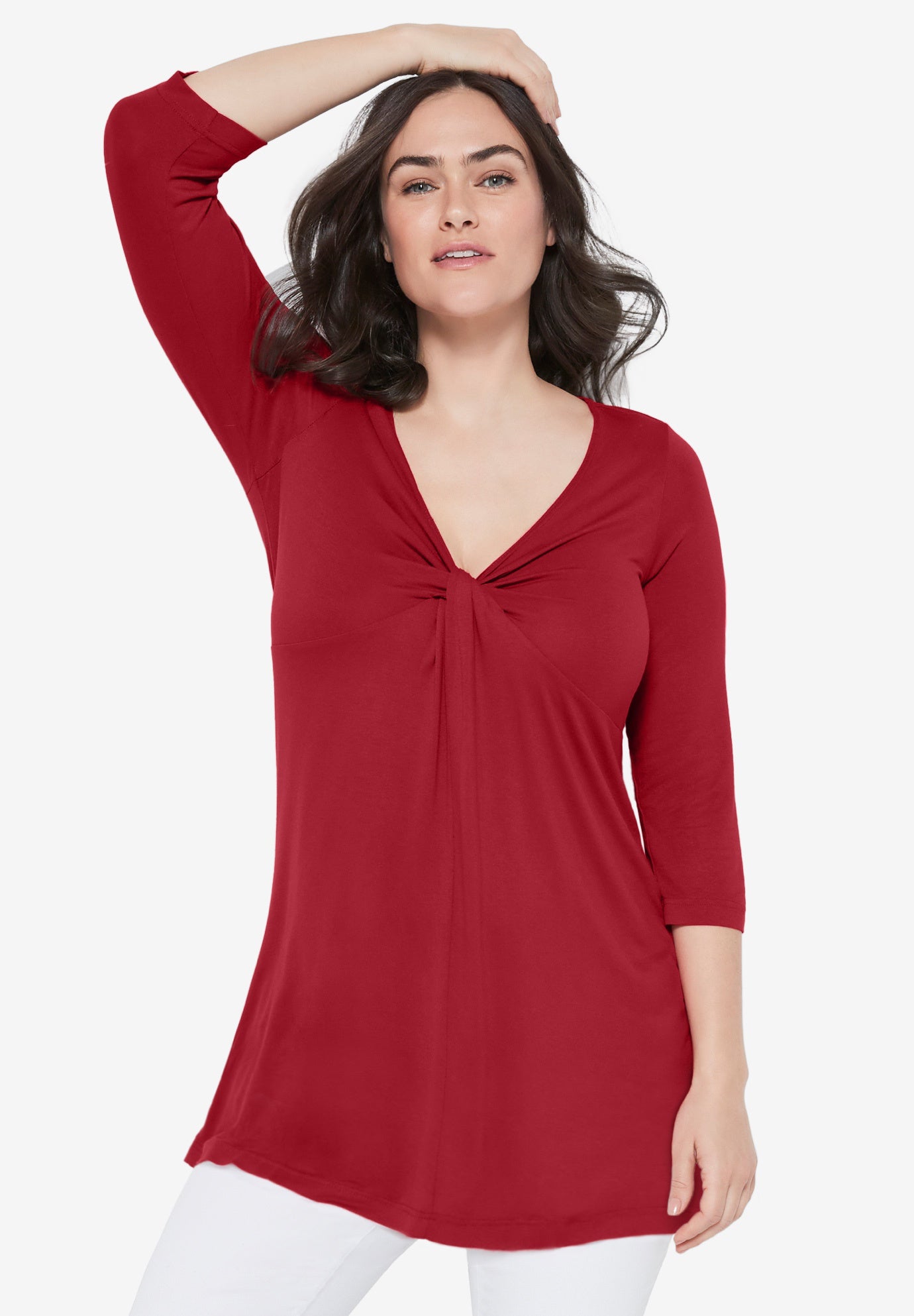 Twisted Knot-Front Tunic image number 0