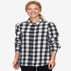 Plaid Flannel Shirt image number null