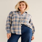 Plaid Flannel Shirt image number null