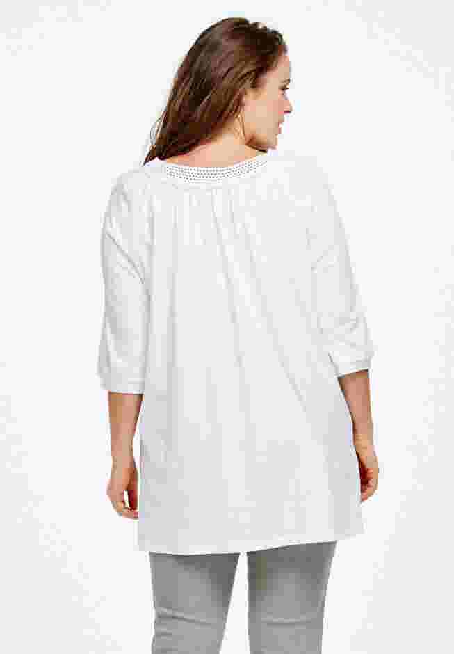 Crochet Trim Tunic image number 1