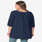 Crochet Trim Tunic image number null