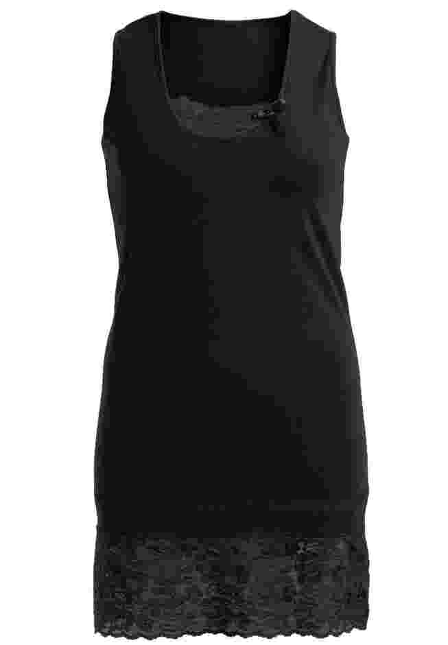 Lace Hem Tunic Tank image number 0