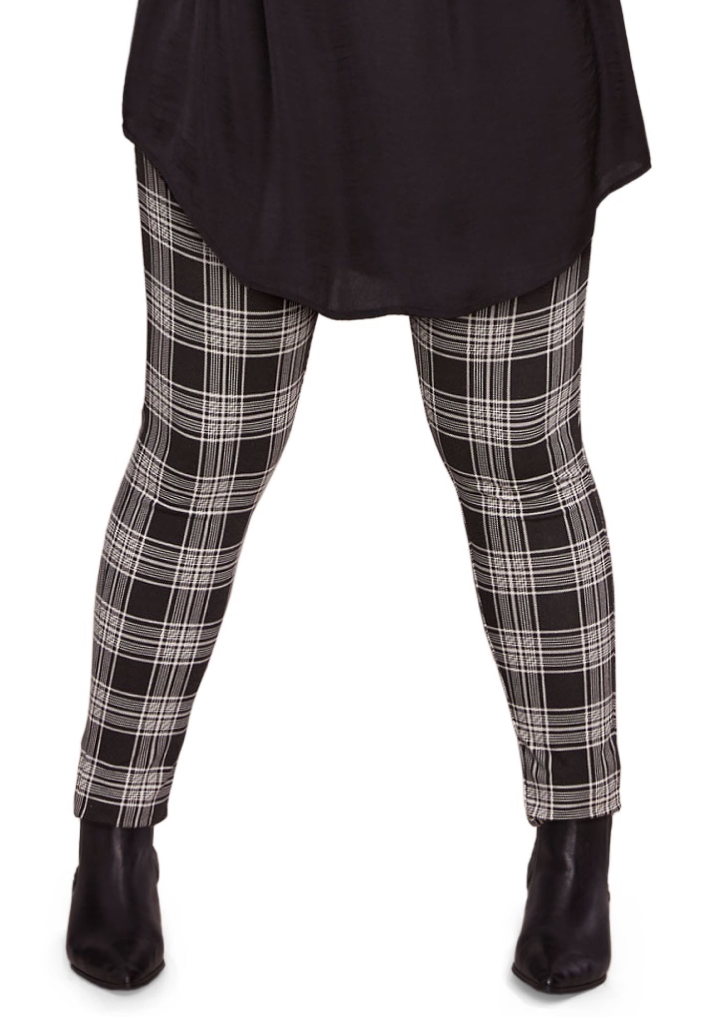 Cotton Spandex Full Length Leggings image number 0