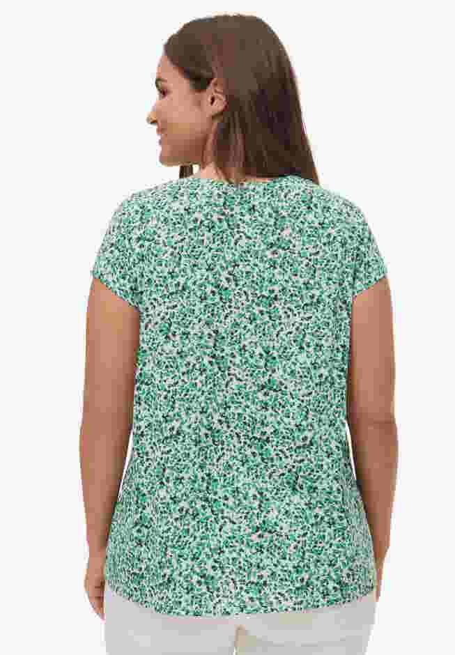 Twisted V-neck Tee image number 1