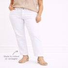 Mid-Rise Stretch 5-Pocket Relaxed Fit Boyfriend Jeans image number null
