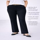 Stretch Chino Mid-rise Classic Bootcut Pants image number null