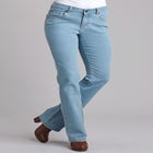Stretch Mid-rise Bootcut Jeans image number 3
