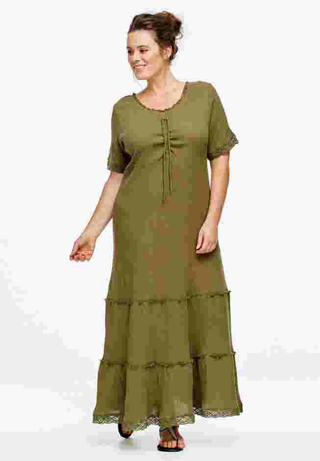 Gauze Maxi Dress image number 5