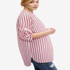 Breezy Cotton Henley Tunic image number null