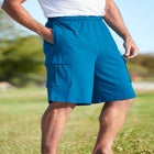Lightweight Jersey Cargo Shorts image number null