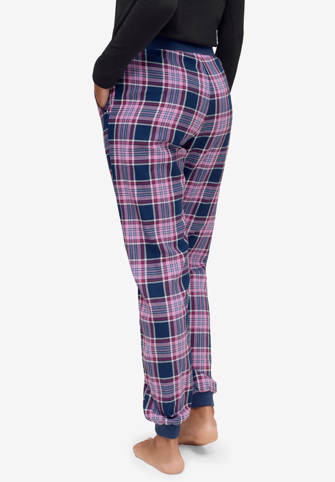 Plaid Flannel Sleep Pants image number 1