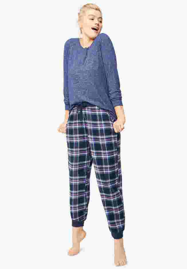 Plaid Flannel Sleep Pants image number 0