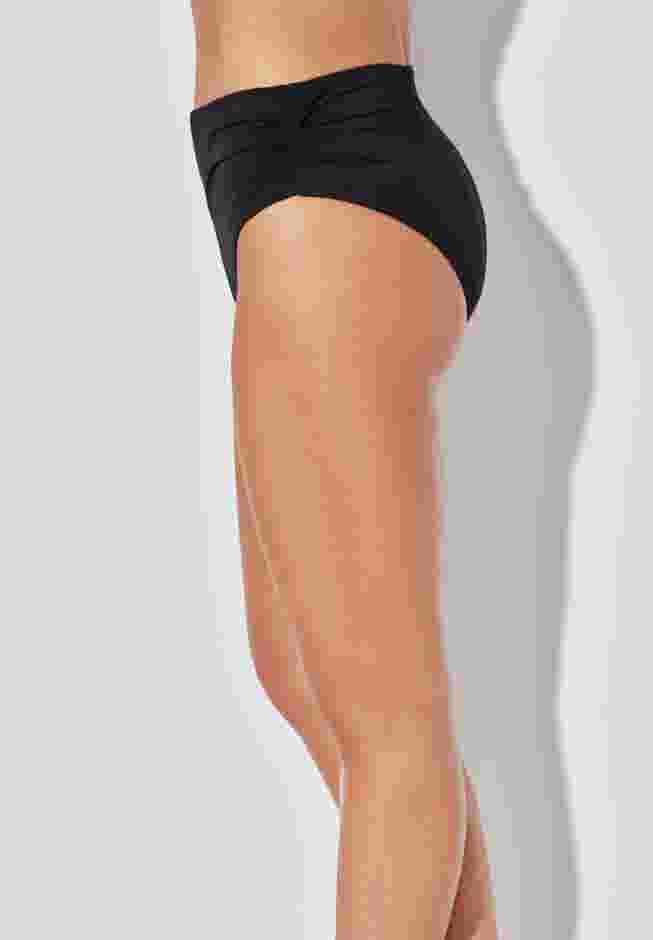 Side Shirred High Waist Swim Brief image number 2