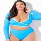 Wrap Front Bikini Top image number null