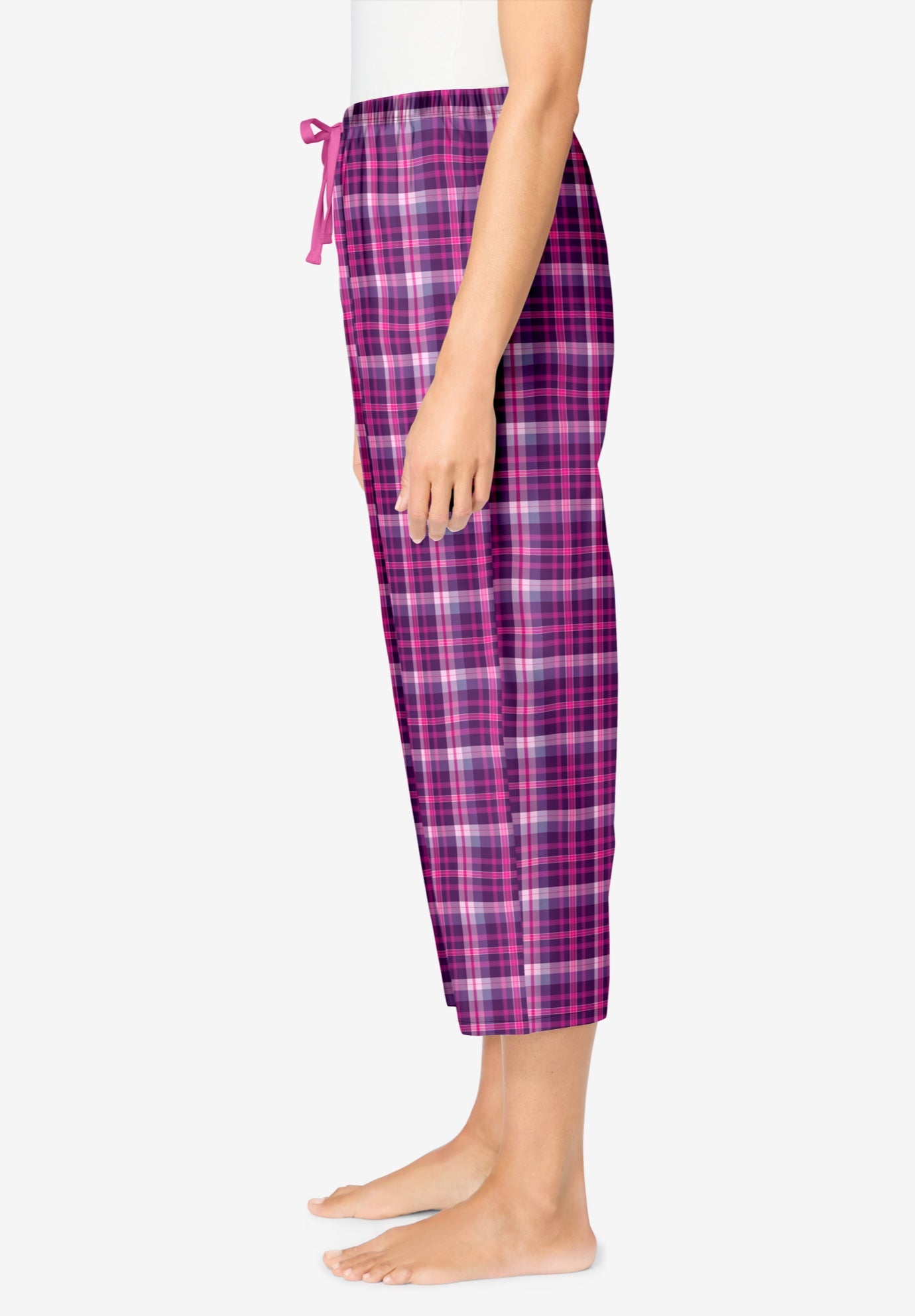 Woven Sleep Capri Pant image number 2