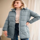 Long Puffer Coat image number null