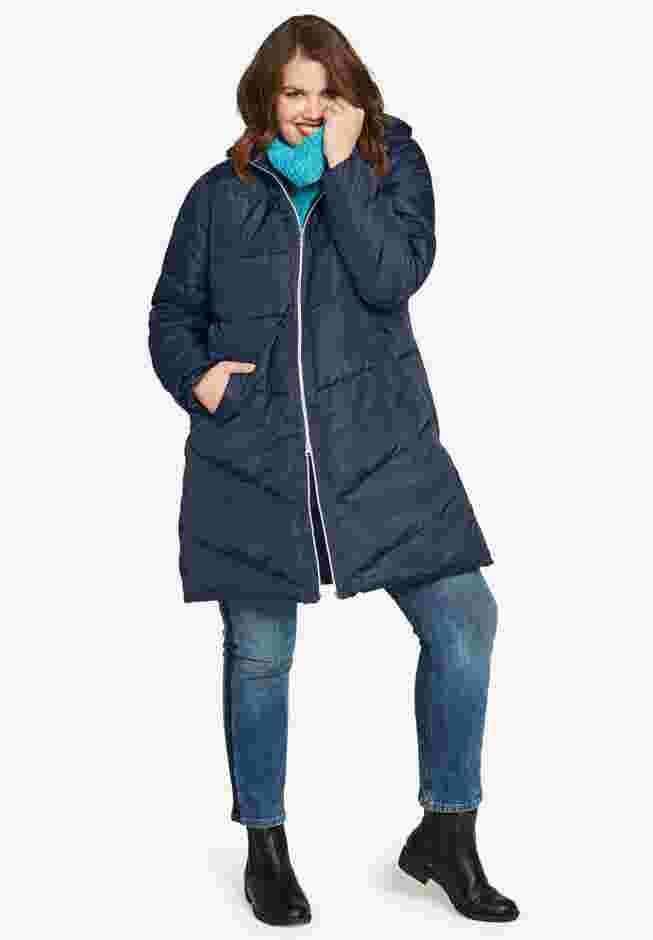 Long Puffer Coat image number 4