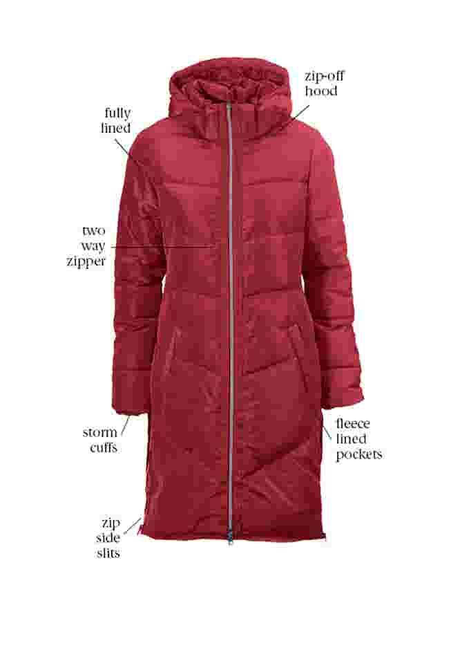 Long Puffer Coat image number 5
