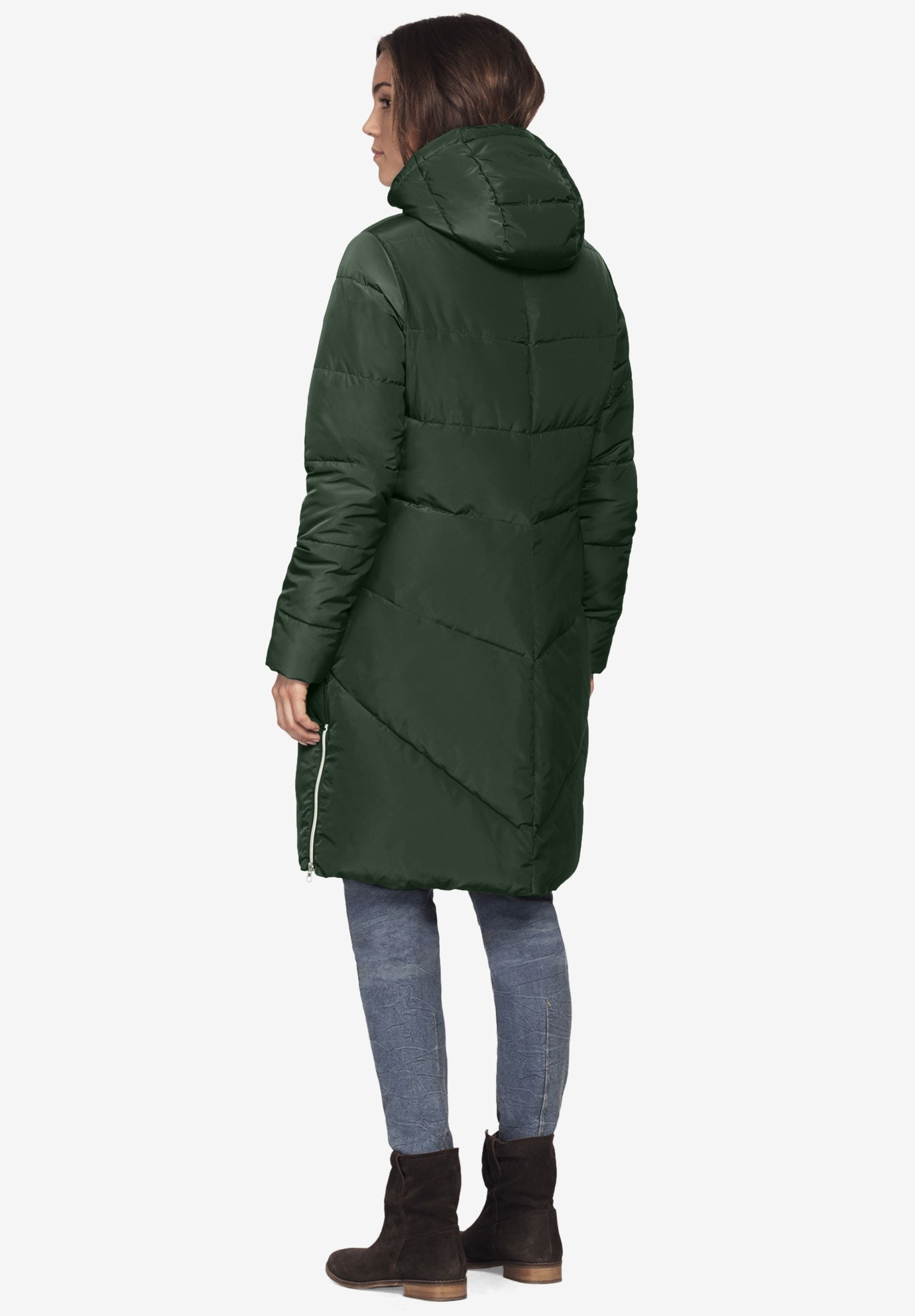 Long Puffer Coat image number 1