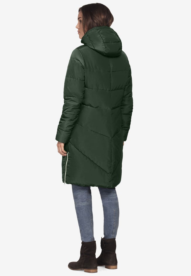 Long Puffer Coat image number 1
