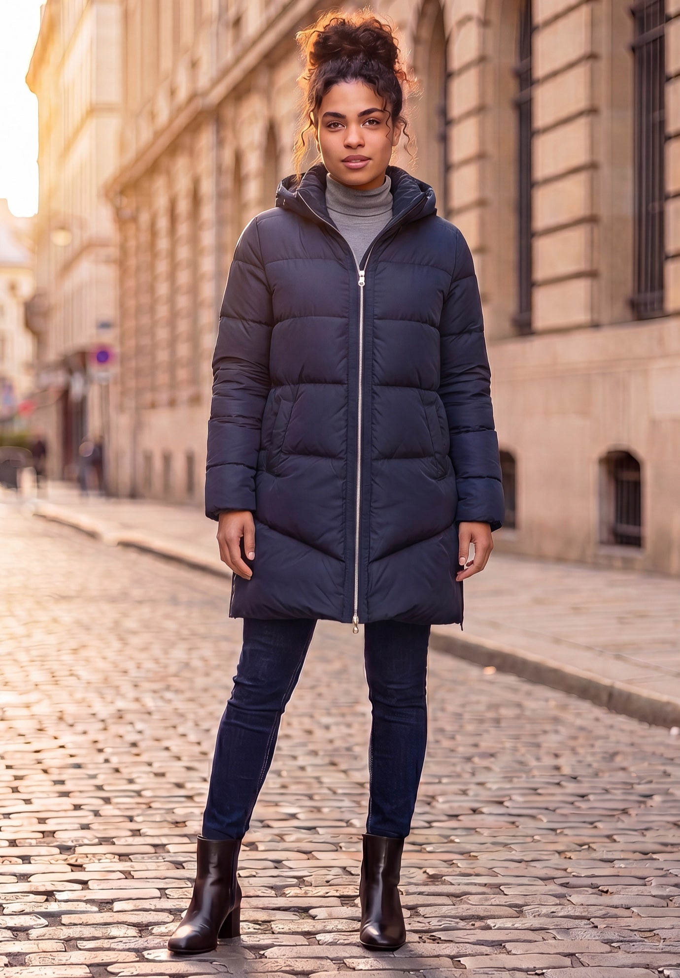 Long Puffer Coat image number 0