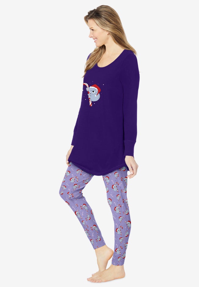 2-Piece PJ Legging Set  image number 2