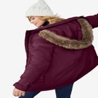 Faux Fur Trim Parka image number null