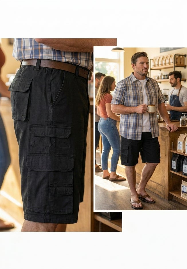 Ranger 12" Stacked Cargo Pocket Shorts image number 8