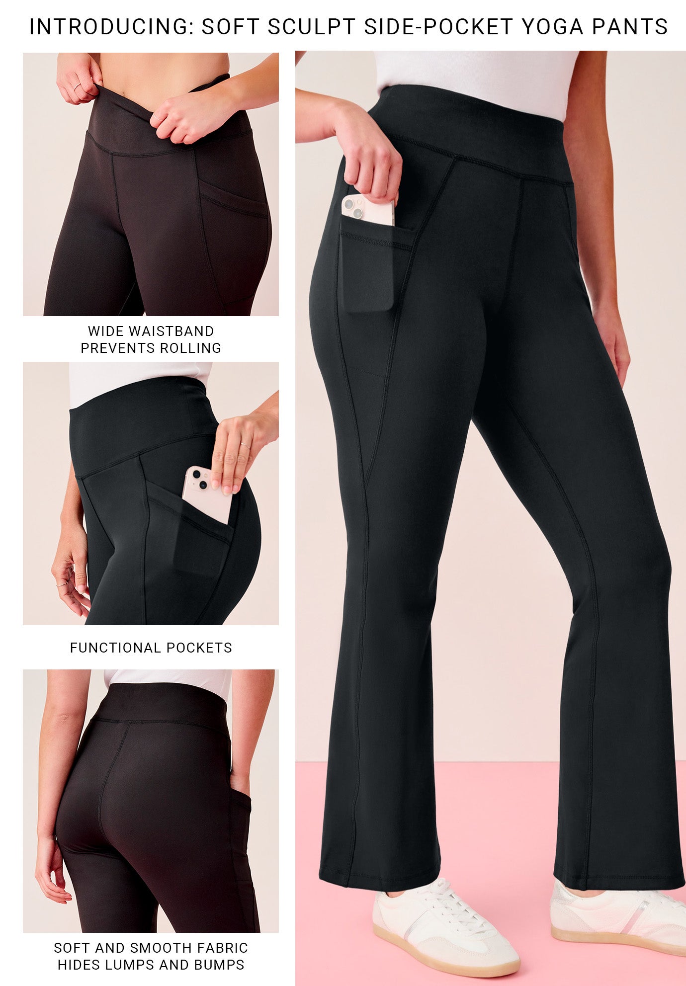 Soft Sculpt Side-Pocket Yoga Pants image number 1