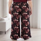 Wide-Leg Soft Pants with Back Elastic image number null