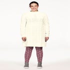 KEYHOLE A-LINE T-SHIRT DRESS image number null