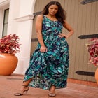 Hand-Crinkled Sleeveless Dress image number null