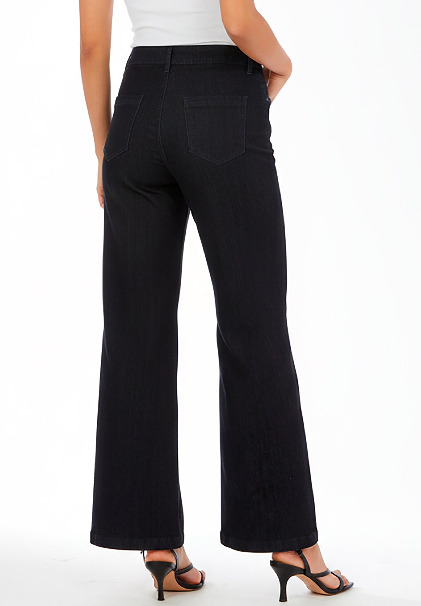 True Fit Wide Leg Jean image number 2