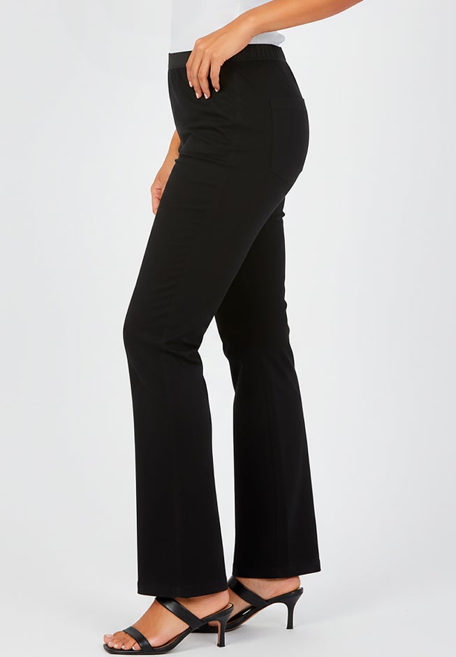 Stretch Denim Flared Leg Jegging image number 1