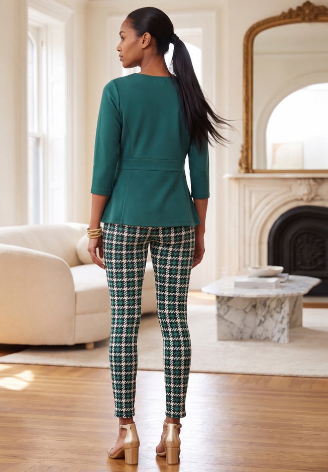 Ponte Belted Top image number 1