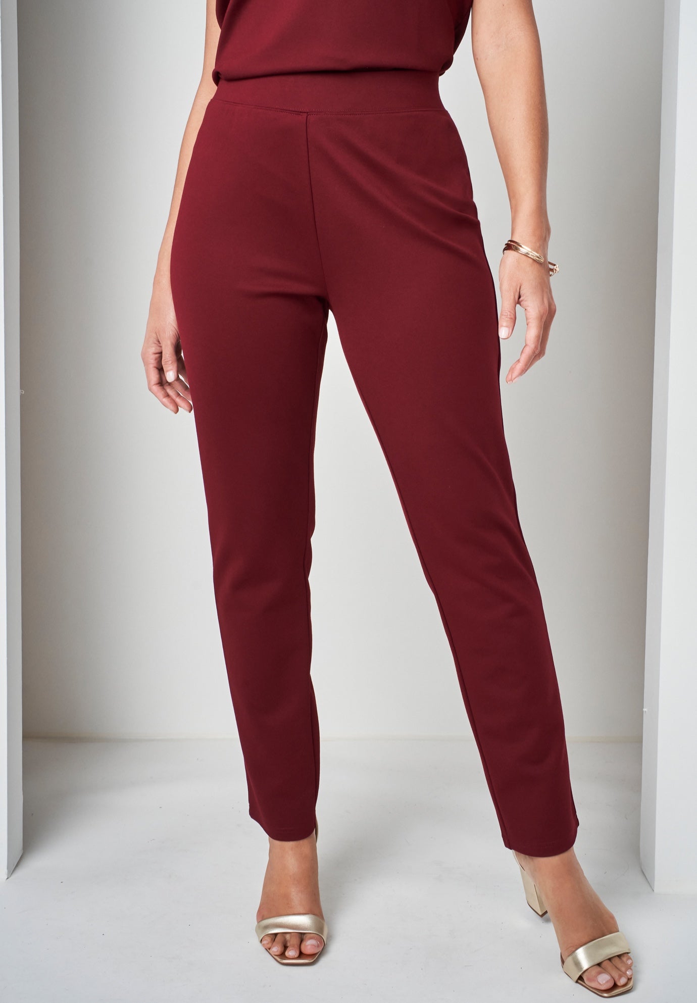 3 Piece Ponte Pant Set image number 2