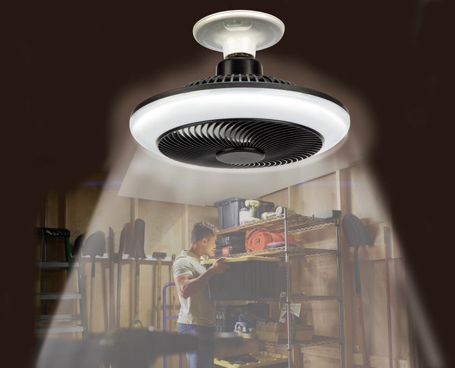 Breeze Brite Screw-In Fan and LED Light image number 0