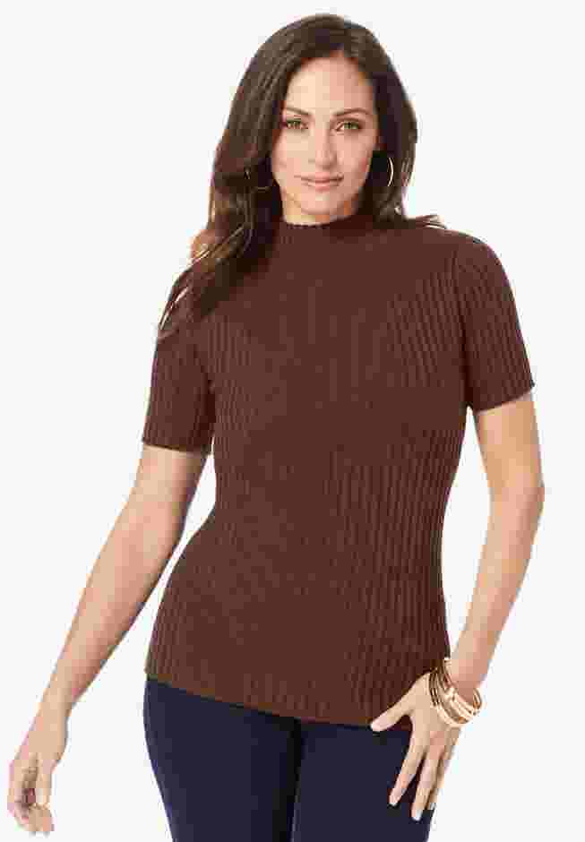 Rib Mockneck Sweater image number 0