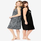 2-Pack Sleeveless Sleepshirt image number null