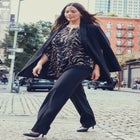 Hailey Zip Front Pintuck Blouse image number 4
