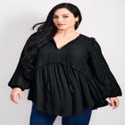 Haven Lace Yoke Top image number 0