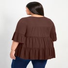 Amy Tiered Bell Sleeve Blouse image number 1