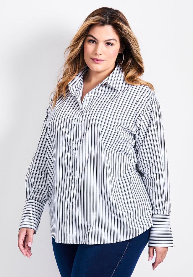 Breanna Classic Poplin Shirt image number 2