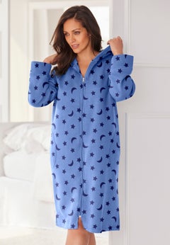 Short Hooded Sweatshirt Robe