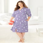 Short Hooded Sweatshirt Robe image number 0